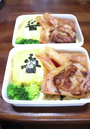 ウサギさんのお月見弁当-レシピのメイン写真