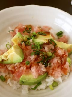 瞬作 アボカド・マグロミニ丼-レシピのメイン写真