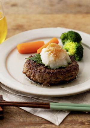牛脂をつかったハンバーグ-レシピのメイン写真