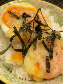 簡単!半熟卵のっけご飯-レシピのメイン写真