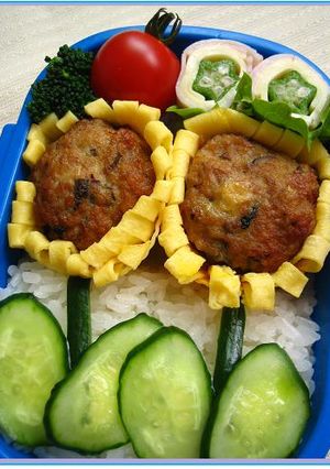 キャラ弁♪ひまわりちゃん♪-レシピのメイン写真