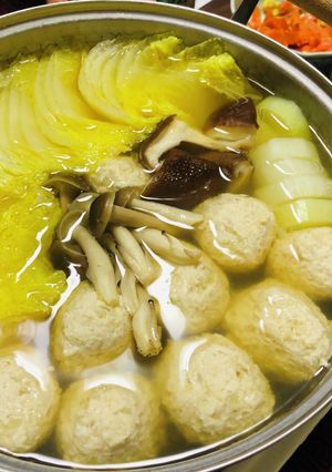 貝柱だしのつくね鍋-レシピのメイン写真