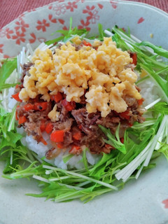 さば缶野菜入りそほろ-レシピのメイン写真