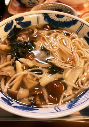 あったか旨みきのこだし麺-レシピのメイン写真