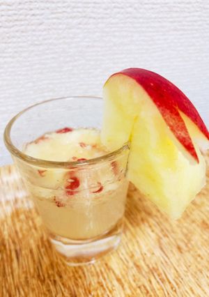 林檎うさぎでハイボール風♪-レシピのメイン写真