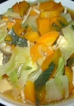 煮込み風野菜＆きのこたっぷり味噌ラーメン-レシピのメイン写真
