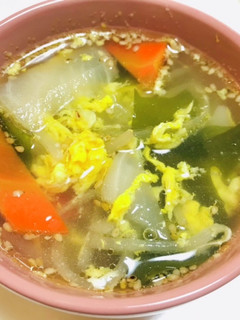 カブスープ・中華風野菜スープ-レシピのメイン写真