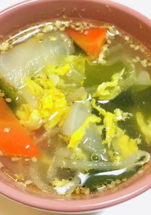 カブスープ・中華風野菜スープ-レシピのメイン写真