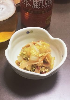 作り置きで絶品！白菜のピリ辛中華マリネ-レシピのメイン写真