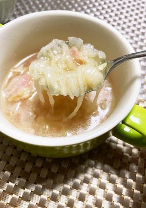 めっちゃ甘い玉ねぎスープ-レシピのメイン写真
