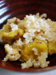 栗の玄米炊き込みご飯-レシピのメイン写真