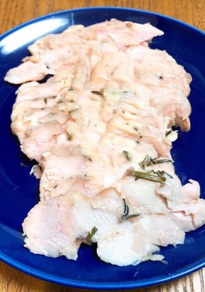 ホットクック★鶏もも肉の鶏ハム-レシピのメイン写真