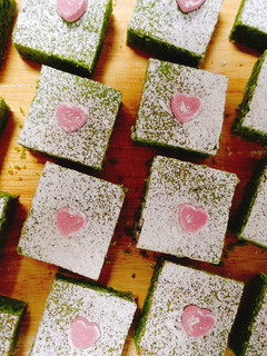 バレンタイン♥抹茶ブラウニー-レシピのメイン写真