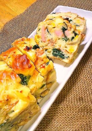 ホットケーキミックスでケーキサレ-レシピのメイン写真