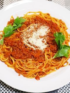 ミートソース★スパゲティに…-レシピのメイン写真