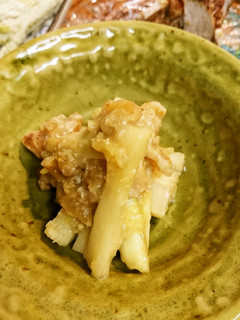 うどの柚子煮味噌くるみ和え-レシピのメイン写真