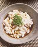 冬の　酒の肴に最高です　真鱈白子ポン酢
