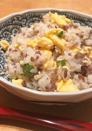 レンチン玉子と肉そぼろの中華風まぜごはん-レシピのメイン写真