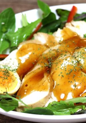 簡単で美味しい♪鶏むね肉のチャーシュー-レシピのメイン写真