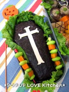 ★ハロウィンキャラ弁†棺桶弁当 *Ym*-レシピのメイン写真