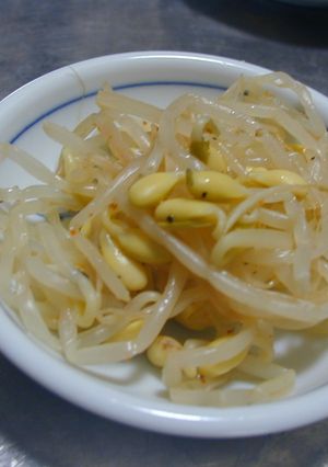 小粒大豆もやしのナムル-レシピのメイン写真