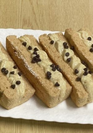 紅茶シフォン　レンジでカスタードクリーム-レシピのメイン写真