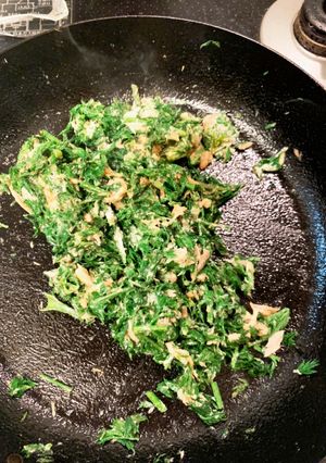 絶対おいしい人参の葉、ツナマヨ醤油あじ-レシピのメイン写真