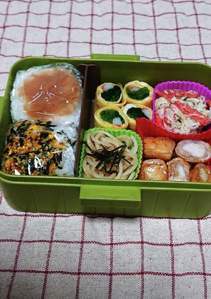 今朝は少し頑張ってお弁当作りました-レシピのメイン写真