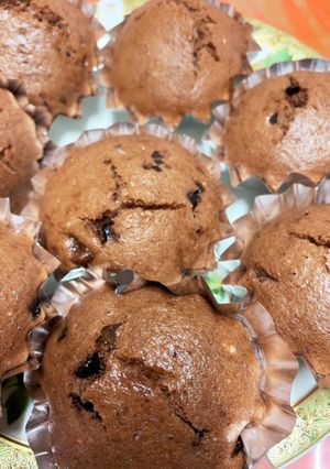ラムレーズンとチョコのふんわり蒸しパン-レシピのメイン写真