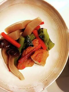 小松菜と練り物の煮物-レシピのメイン写真