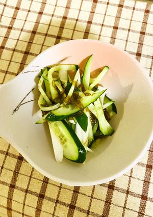 長いもと味付けもずくの酢の物-レシピのメイン写真