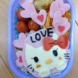 お弁当 簡単キティちゃん