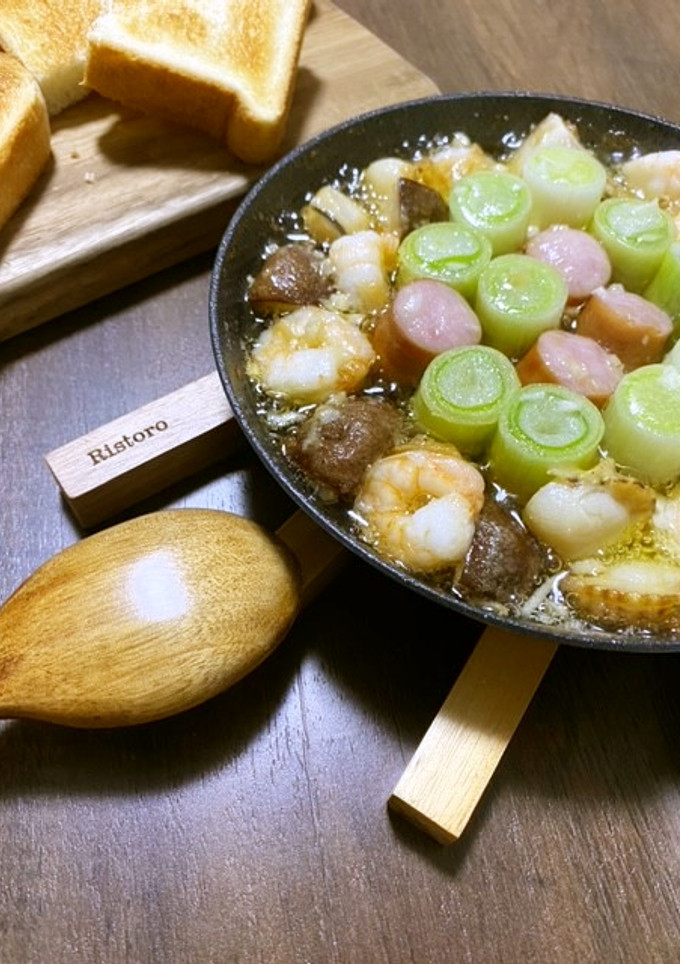 お鍋の残り食材で簡単アヒージョ-レシピのメイン写真
