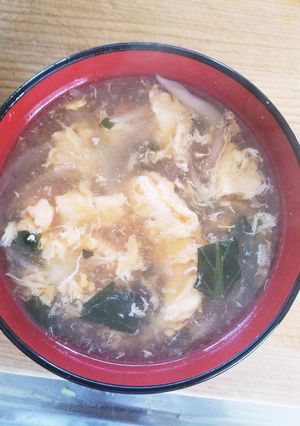 簡単！定番かき玉汁☆-レシピのメイン写真