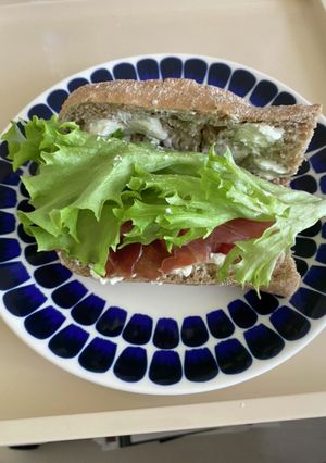 生ハムとクリームチーズサンド-レシピのメイン写真