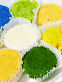【レンジで】野菜パウダーの米粉蒸しパン-レシピのメイン写真