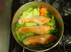 キャベツ鮭ポトフ♪簡単漢方食養生-レシピのメイン写真