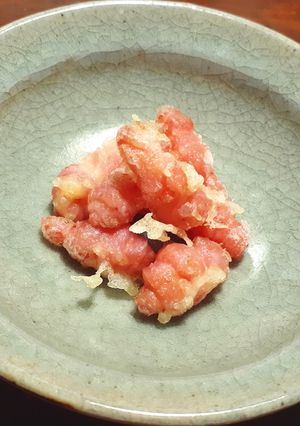 ちょろぎ梅酢漬けの天ぷら-レシピのメイン写真