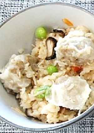 ～☆豚肉焼売の中華風おこわ☆～-レシピのメイン写真