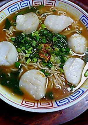 ホタテみそラーメン♪-レシピのメイン写真