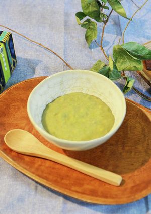 ブレッツァで鶏肉とグリーンピースのおかゆ-レシピのメイン写真