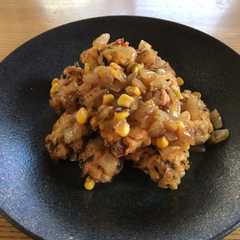 余ったひじき煮と豆腐で簡単中華-レシピのメイン写真
