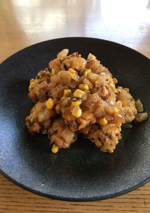 余ったひじき煮と豆腐で簡単中華-レシピのメイン写真