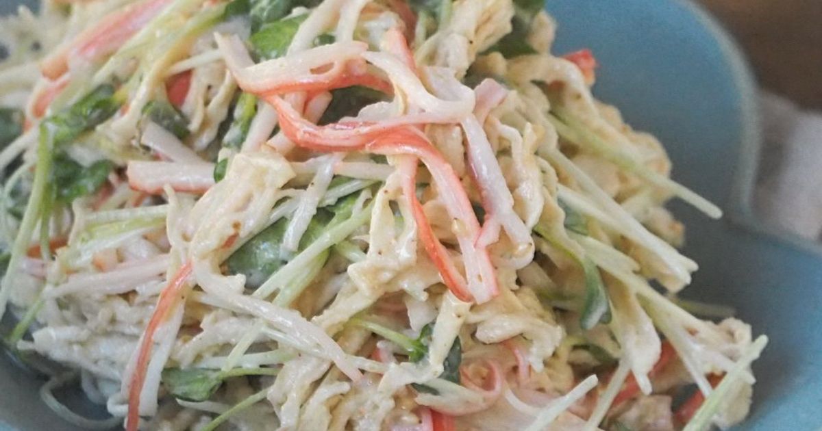 みりあん☺︎⑦ 簡単♪切干大根とカニカマのマヨサラダ by emyo 【クックパッド】 簡単