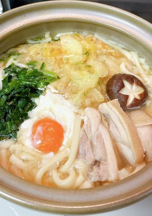 あっという間！本格鍋焼き（煮込み）うどん-レシピのメイン写真