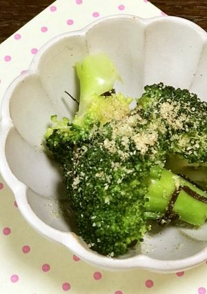 ブロッコリーの塩昆布おひたし-レシピのメイン写真