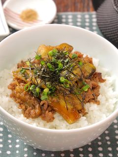 なすのひつまぶし丼-レシピのメイン写真