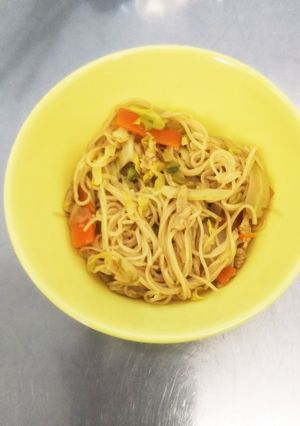 めばえ保育園 卵不使用焼きそば風-レシピのメイン写真