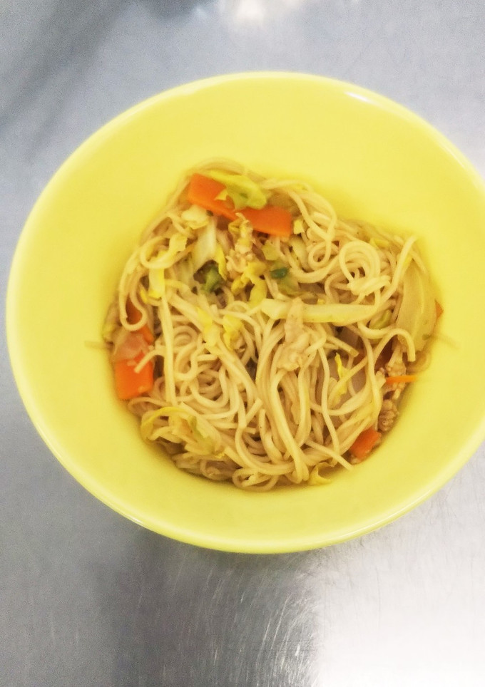 めばえ保育園　卵不使用焼きそば風-レシピのメイン写真