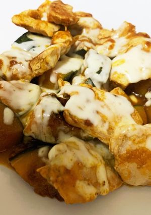 鶏胸肉とカボチャのソテー-レシピのメイン写真